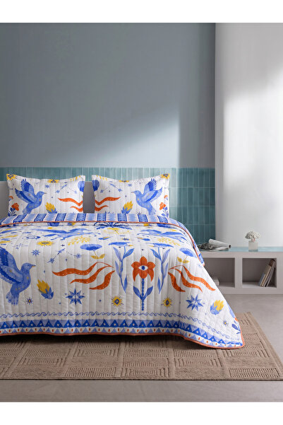 BELENAY Astra Double-Sided 3-Piece Printed Bedspread Set