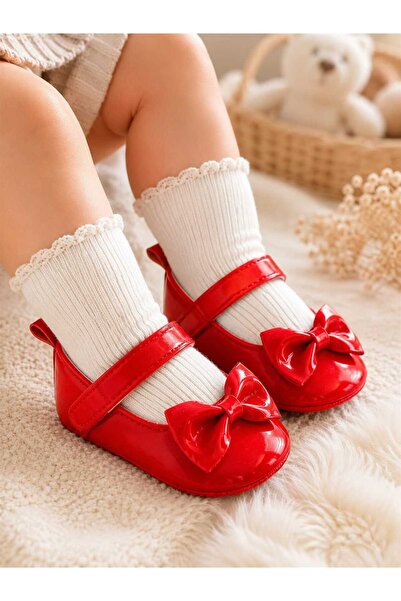 kindo baby baby&kıds Bebek ayakkabı parlak rugan bebek patik