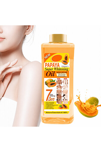 Veet Gold Fit Gold Papaya Oil Whitening & Repairing Body Oil Remove Spots & H...