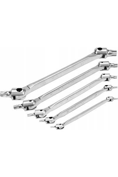 NO BRAND 5El. Set de chei Torx Gub T15-T60