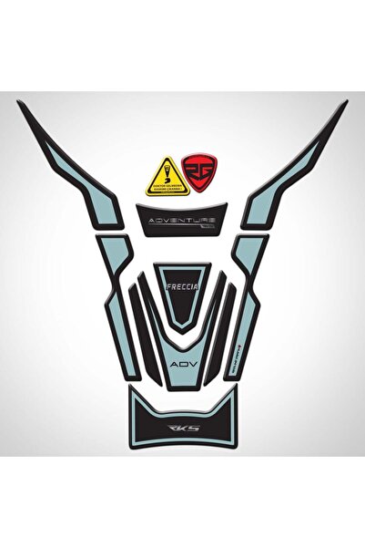 Redline Grafik RKS Freccia Uyumlu Siyah Alice Blue Tank Pad