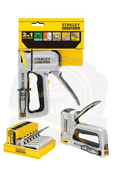 STANLEY SINCE 1913 STANLEY ZSZYWACZ ТАПИСЕРСКИ 2 в 1 МУЛТИ ТАКЕР G 6-12мм J 1...