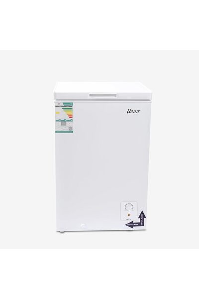 Generic Chest Freezer 95 Liters, 3.3 Cu.Ft, D-Frost, White - UCFK95N