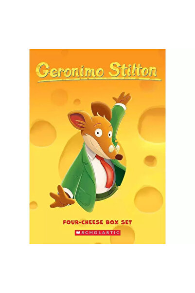 Scholastic Geronimo Stilton, Four Cheese Box Set Books 1-4