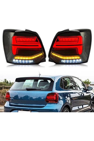 X POWER TUNİNG volkswagen polo 2013.2017 Q2 dizayn füme ledli stop