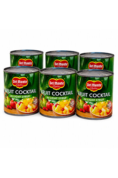 Del Monte Cocktail Fructe in sirop 825g - 6pack