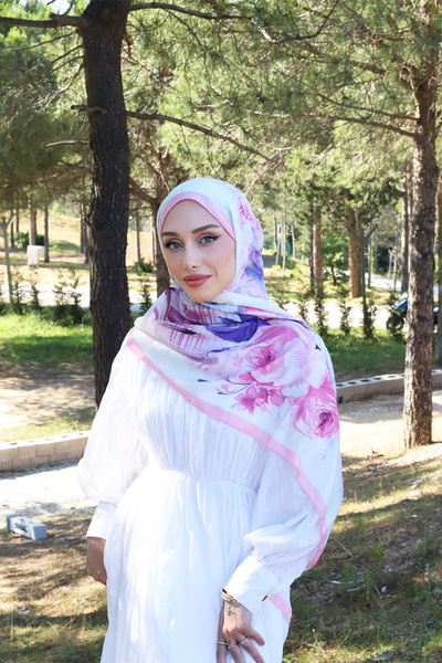 KUQOS شال شاكيك بايرد جاردن أكوا سوفت