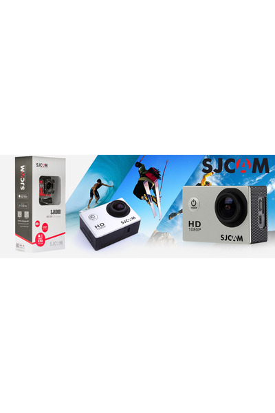 NO BRAND CAMERĂ SPORTIVĂ SJCAM SJ4000 1080P FULL HD REZISTENTĂ LA APĂ ACCESOR...