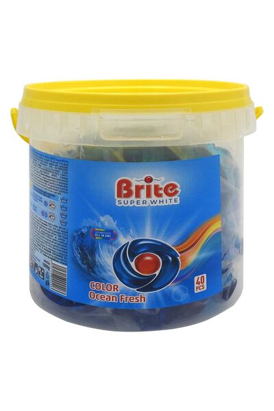 Brite Capsule detergent 40 buc Ocean Fresh