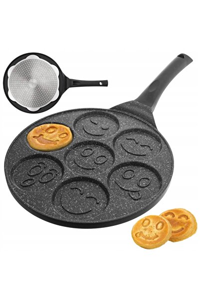 Orion Tigaie din GRANIT pentru ouă prăjite, omlete, clătite și pancakes SMILE