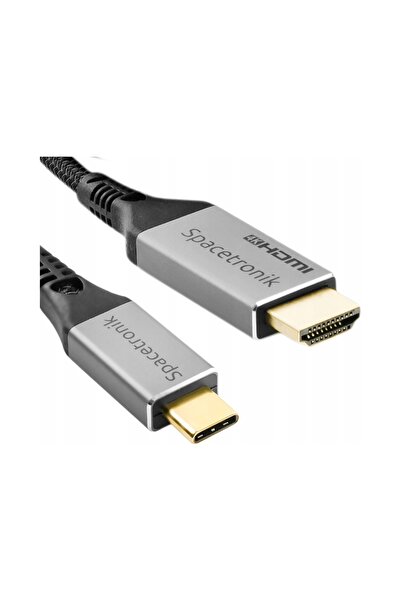 Spacetronik Cablu USB-C 3.1 HDMI KCH-SPA030 3m Cablu 4K 60Hz Adaptor