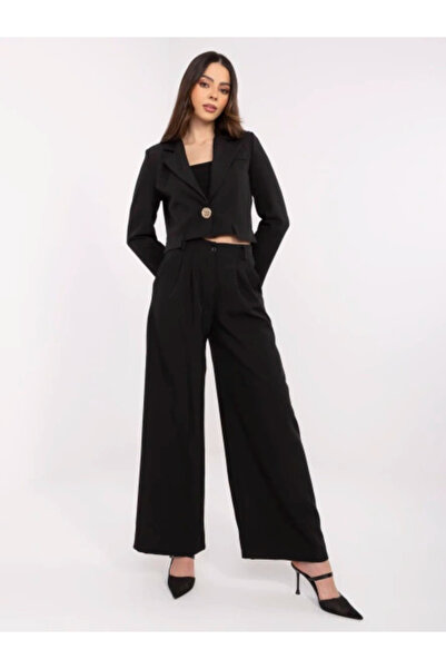 Italy Moda Compleu Dama Maneca lunga, Elegant, ITALY MODA, Negru Eleganta Mod...