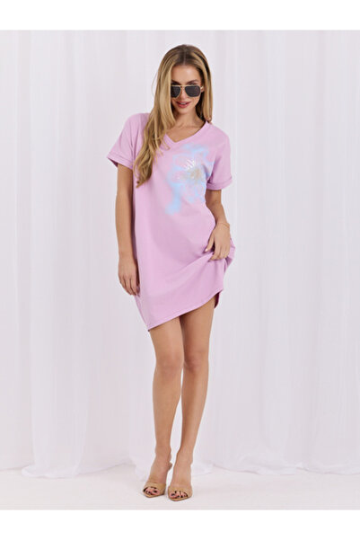 Relevance Rochie Dama Mini, Rochie dreapta, RELEVANCE, Mov deschis de Vara Mo...