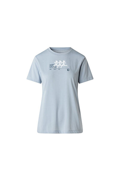 THE NORTH FACE W Bitmap Silhouette Short Sleeves Tee-Gr Women's Outdoor T-Shi...