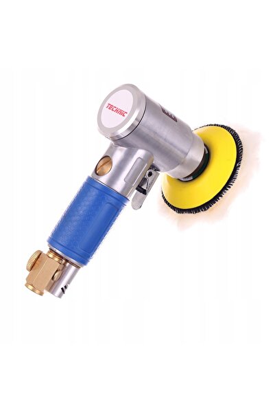 TC Technic Mașină de lustruit și șlefuit pneumatică de 75mm + Bureți + Perie ...