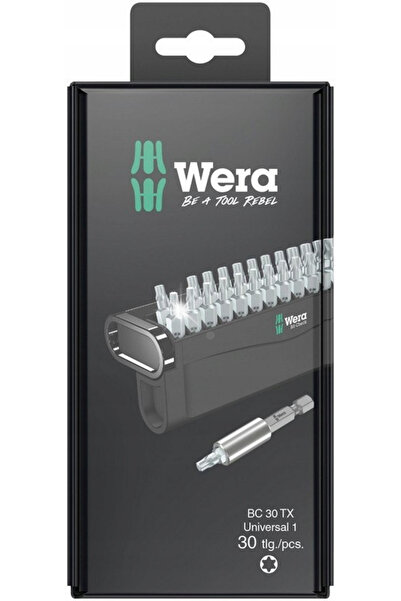 Wera Werk SET DE BITURI BIT-CHECK 30 TX UNIVERSAL 1 SB, 30 CZ. 05057900001 WERA