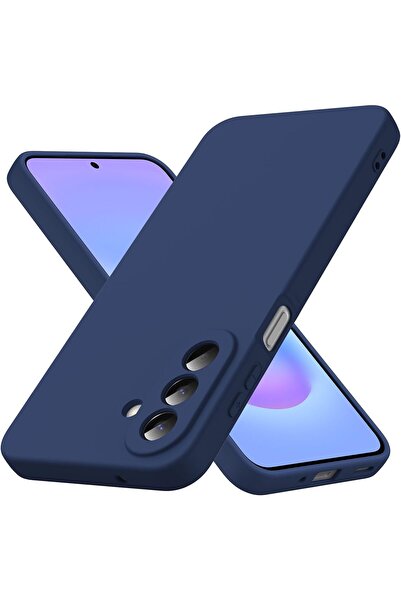 Rivor Samsung Galaxy A27 Uyumlu Kılıf Kamera Çıkıntılı İpeksi Yumuşak Dokulu ...