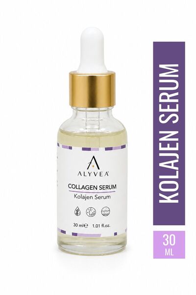 ALYVEA COSMETICS Kolajen Serum 30 ml - Cilt Sıkılaştırıcı, Nemlendirici, Elas...