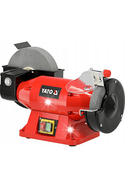 yato Polizor de masă cu două discuri pentru șlefuit 520W 150mm 200mm dublă