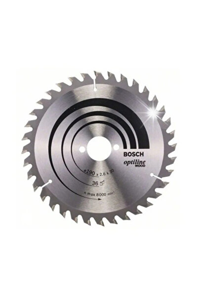 Boschen BOSCH Disc de polizor OPTILINE WOOD 190x30 Z36