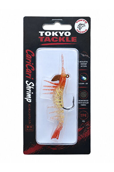 Tokyo Tackle CariCari Shrimp 7.6cm 6.5gr Silikon Karides Sahte Yem (Renk : TT...
