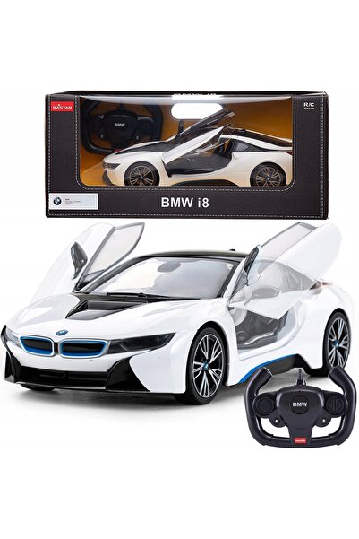 Rastar Mașină auto telecomandată RC 1:14 BMW I8 cu uși care se deschid