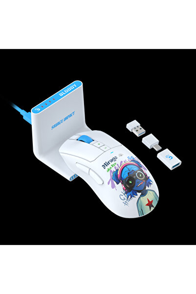 A4 Tech Mouse A4Tech Gaming Bloody WaveLink, Wireless cu mod dual