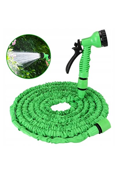 Azaris Furtun de grădină elastic extensibil 25-75m, conectori tip pistol, 7 m...