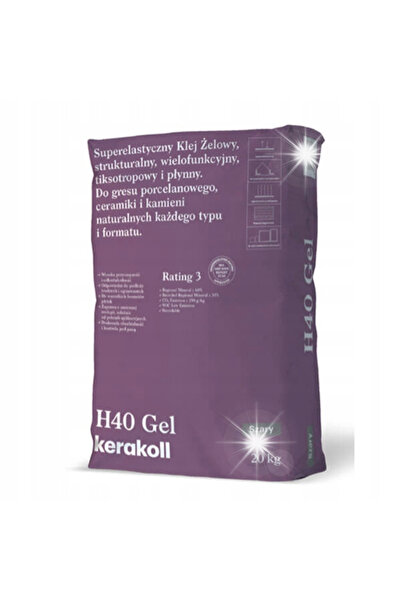 KERAKOLL Adeziv H40 gel super elastic, gri, 20 kg