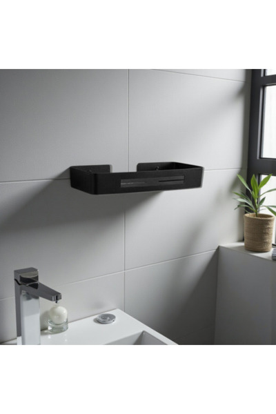 helemend Black Metal Shelf Model 022