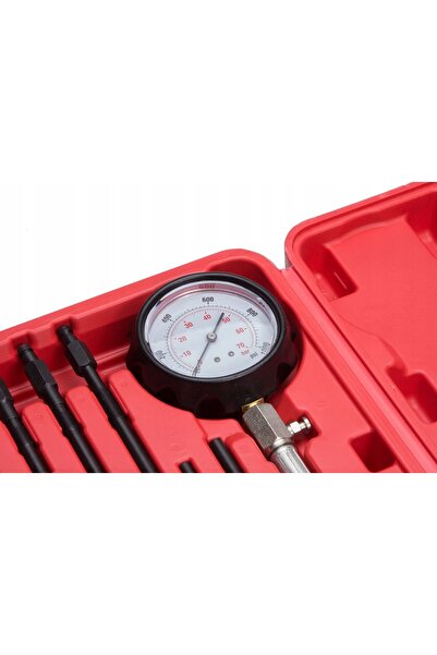 Falon Tech Tester de presiune, manometru de compresie, manometru diesel