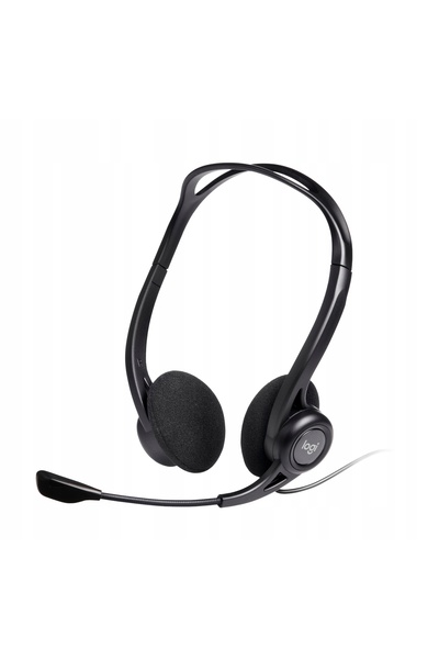 logitech Căști OEM PC 960 cu microfon, telecomandă, negre