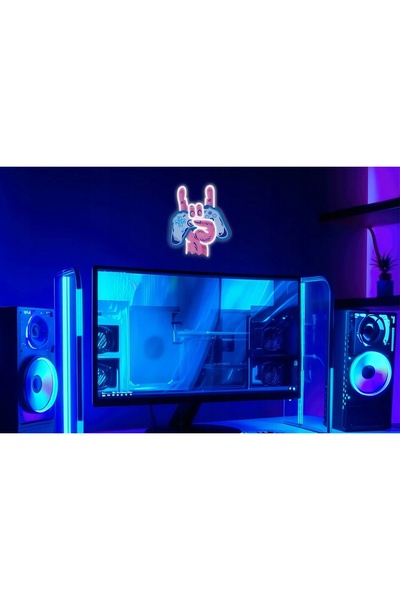 MANTA Lumină decorativă LED neon, neonuri pentru cameră, lampă de noapte în f...