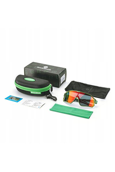 ROCKBROS Ochelari de ciclism polarizați, rezistenți, sportivi, pentru copii, ...