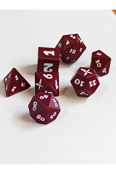 Kidkodbot DND FRP RYO Rogue Zar Seti (Bordo Beyaz)