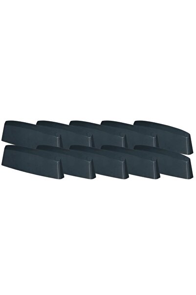KOTARBAU Capac de scurgere pentru ferestre din PVC, Antracit, 36 mm, Set de 10