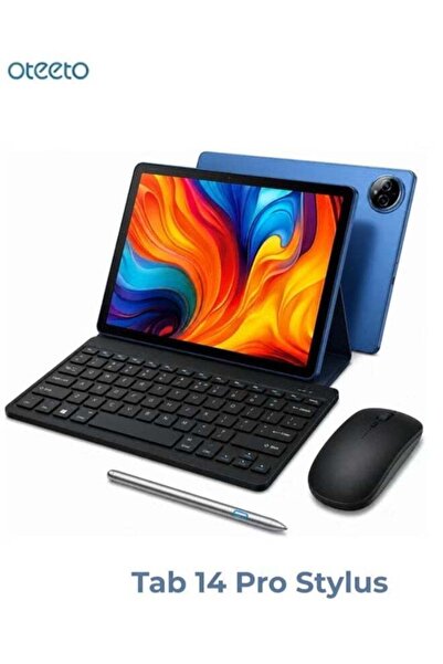OTEETO Tab 14 Pro Stylus | Slim Design | 5G Tablet Dual SIM with Bluetooth Ke...