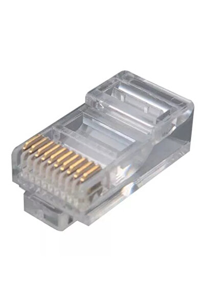 OEM Mufa RJ50 tata 10 pini 10p10c pe cablu IDC de crimpat ENCITECH RJ48-10P10CR