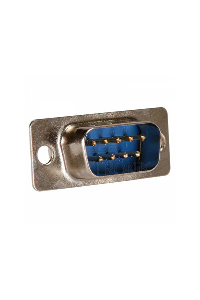 OEM Conector SERIAL tata D-Sub 9 pini lipire pe cablu 5A CONNFLY DS1033-09MUN...