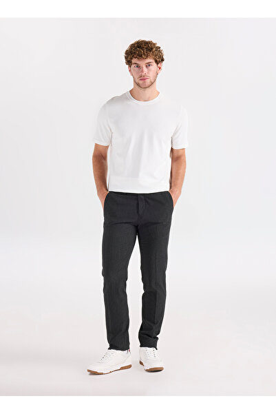 ALTINYILDIZ CLASSICS Siyah Erkek Slim Fit Pantolon ACE001262710
