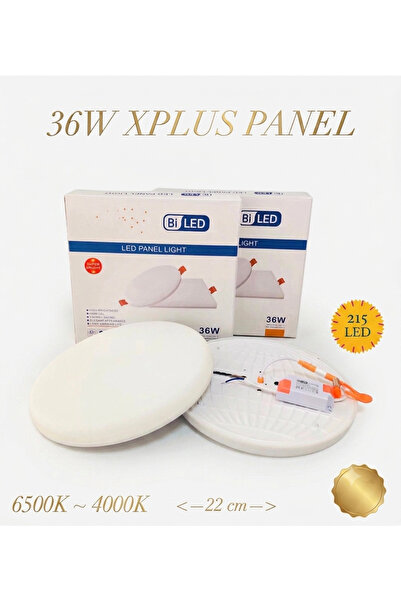 BİLED 36W Xplus Panel Sıva Üstü Yuvarlak LED Avize Tavan Armatürü - 215 LED -...
