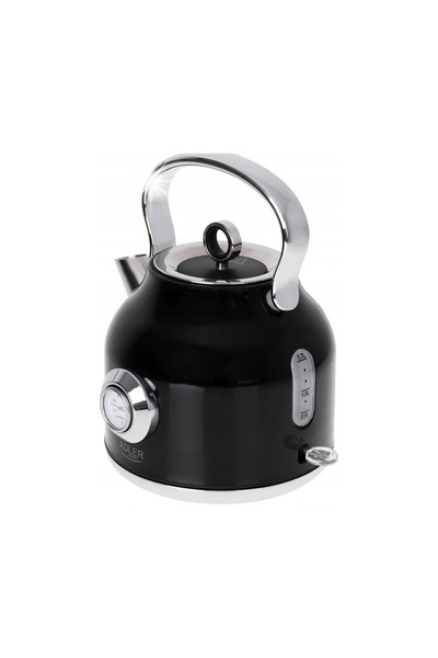 adler Fierbător electric fără fir, metalic, 1,7L, Strix, cu termometru