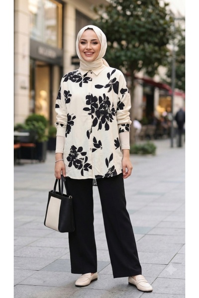Roşan Fashion tesettür gömlek