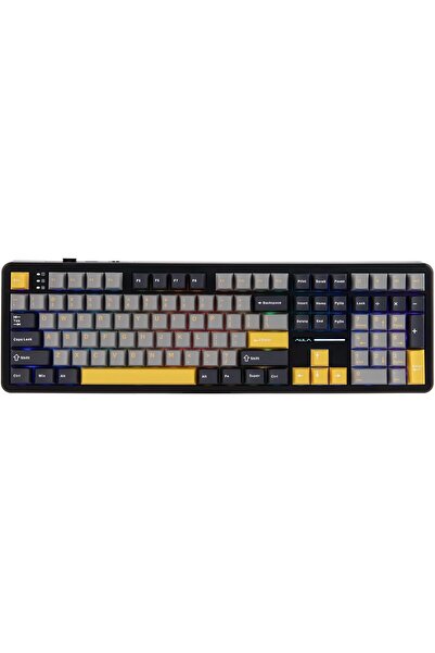 Aula F108 100% Wireless Gaming Keyboard – Gasket Mount, 4000mAh, Hot-Swappabl...