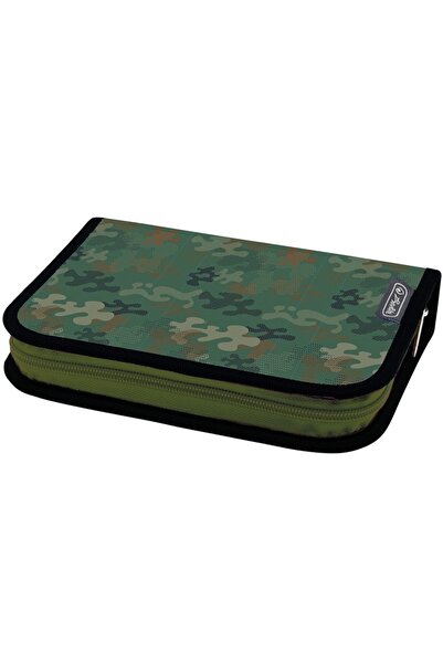 Herlitz Penar echipat 34 piese, 2 clape, Green Army,