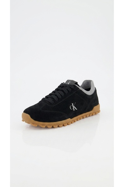 Calvin Klein Kadın Spor Ayakkabı Sneaker Süet Bağcıklı Retro Kauçuk Taban Gün...