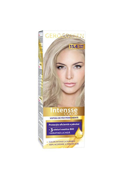 GEROCOSSEN Vopsea de Par Permanenta Intensse Color, Nuanta Nr. 15.4 Blond Per...