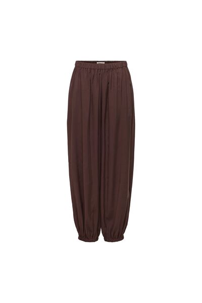 ONLY Pantaloni de damă din material textil 15380514 Maro