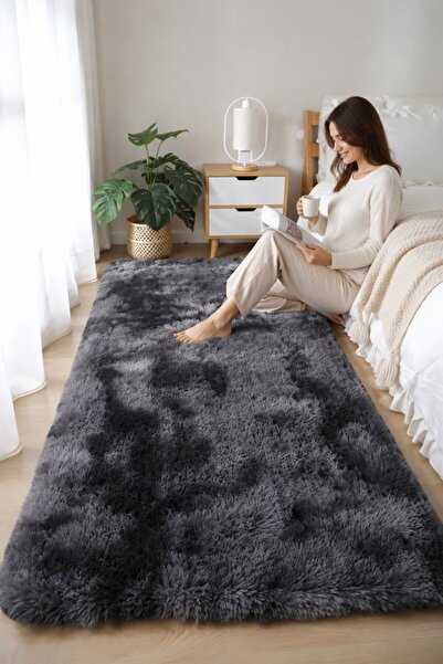 Generic 1 Velvet Non Slip Shaggy Area Rug Washable Living Room Bedroom 160 20...