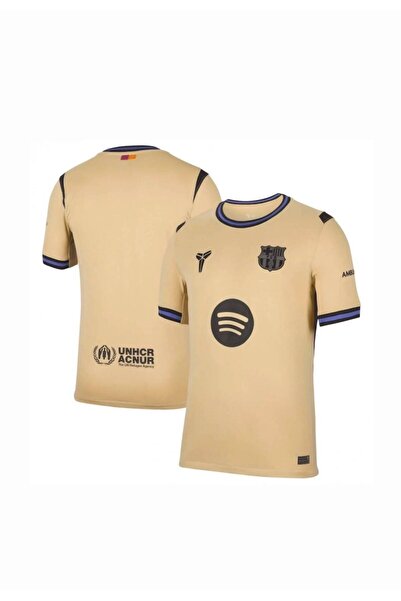 BREATHLESS F.c Barcelone 2025-26 Sezon İsimsiz Deplasman Forması (krem)